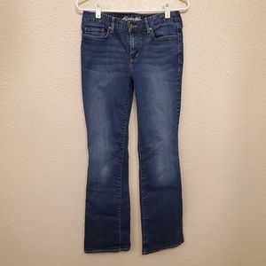 Eddie Bauer slightly curvy boot cut jeans